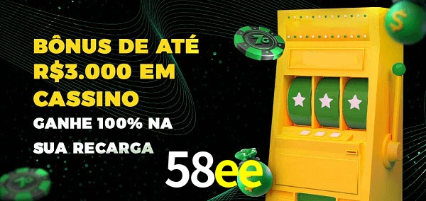 58ee melhor bônus de depósito